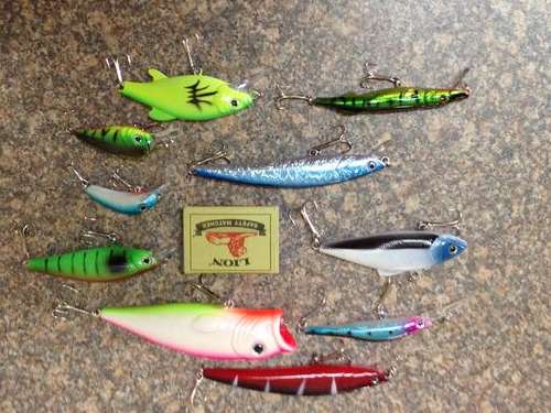 Set of 10 New Fishing Lures - Fresh or Salt Water