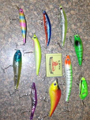 Set of 10 New Fishing Lures - Fresh or Salt Water