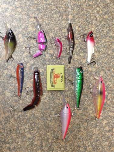 Set of 10 New Fishing Lures - Fresh or Salt Water
