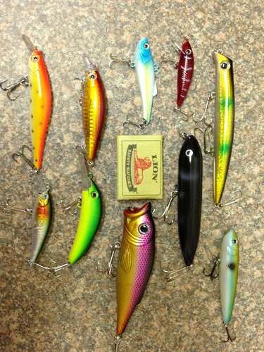 Set of 10 Brand New Fishing Lures - Fresh or Salt Water
