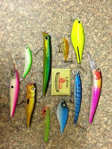 Set of 10 Brand New Fishing Lures - Fresh or Salt Water