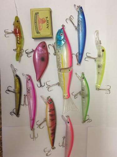 Set of 10 Brand New Fishing Lures - Fresh or Salt Water