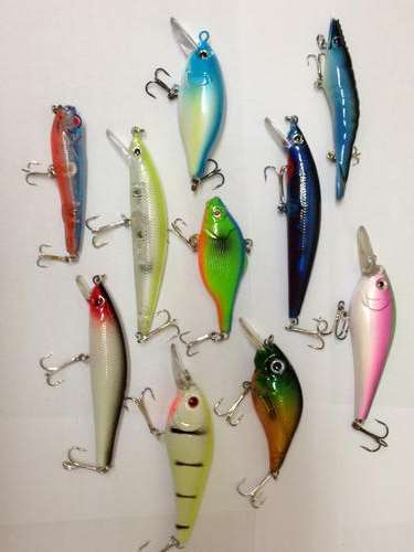 Set of 10 Brand New Fishing Lures - Fresh or Salt Water