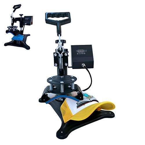 Heat Press,5 in 1 Heat Press Machine,T-Shirt Heat Transfer Industrial-Quality Sublimation Machine