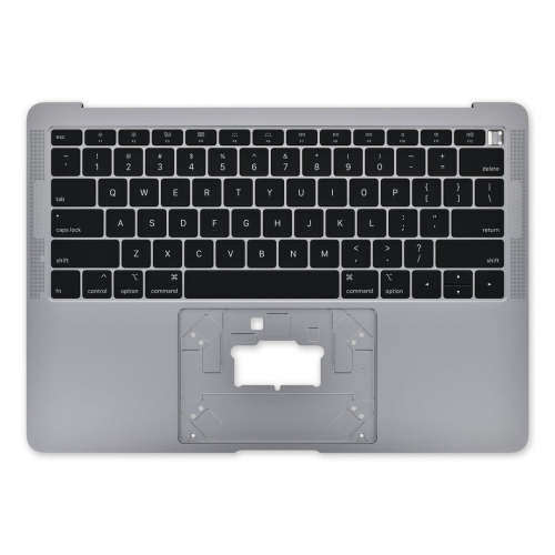 GENUINE MacBook Air A1932 2018 2019 Top Case Palmrest Keyboard Gray- Grade A