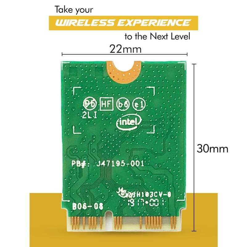 Laptop Upgrade Card Wireless-AC 9560 802.11ac Bluetooth 5 M.2 WiFi MU-MIMO