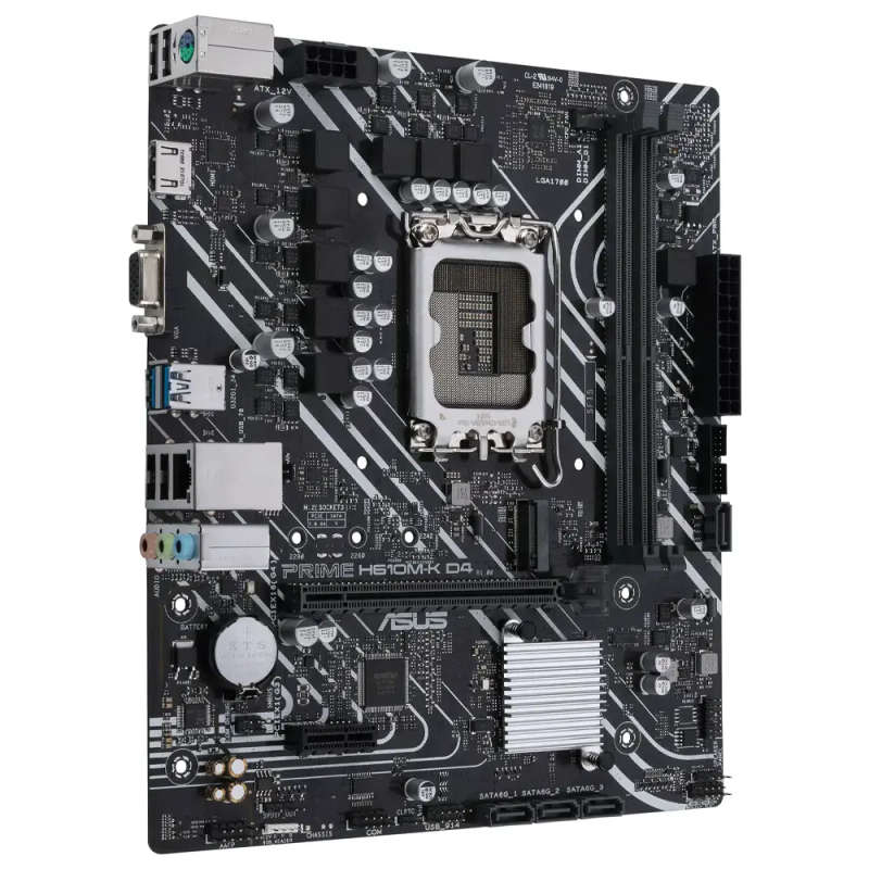 ASUS PRIME H610M-K D4 Intel Socket LGA1700 Motherboard