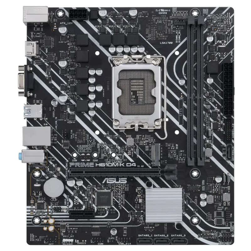 ASUS PRIME H610M-K D4 Intel Socket LGA1700 Motherboard