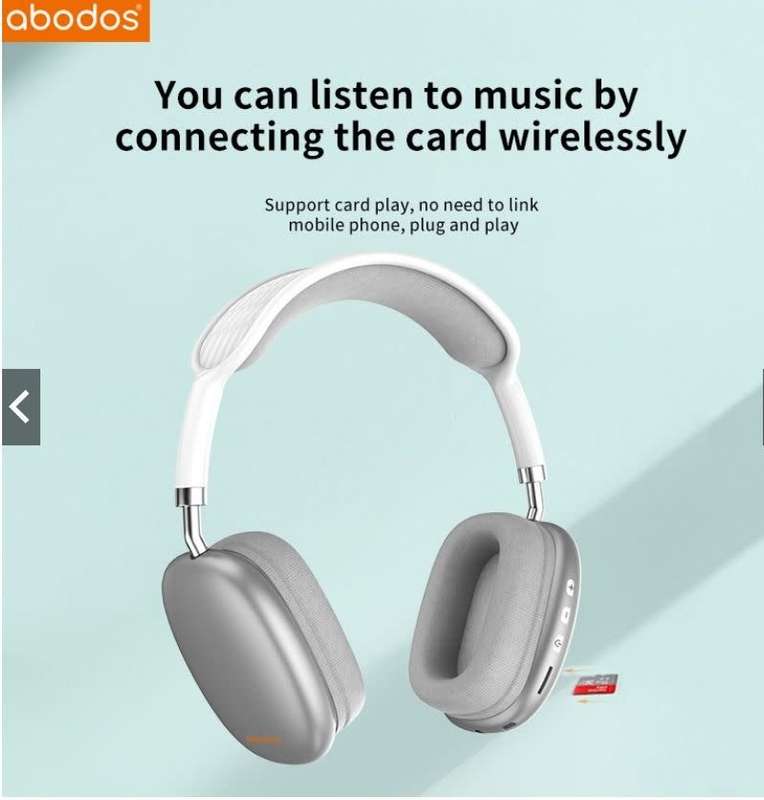 Abodos AS-WH26 wireless headset Bluetooth bass stereo wireless headphones Over-ear headphones