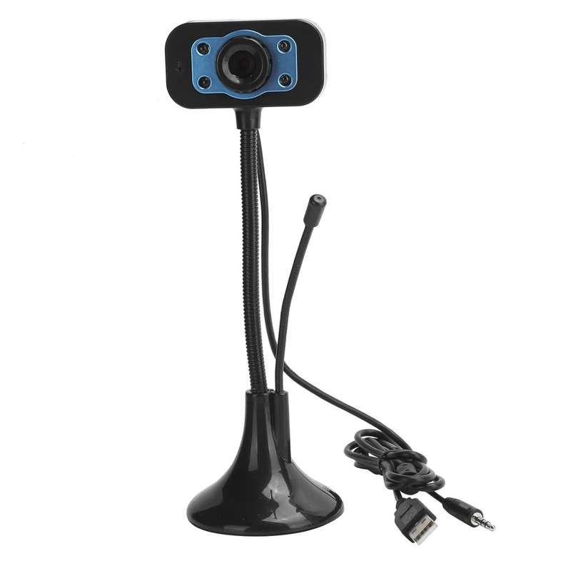Web Camera USB High Definition Webcam 4 LED