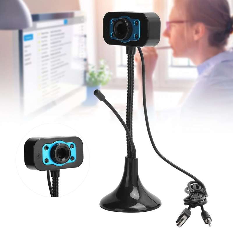 Web Camera USB High Definition Webcam 4 LED