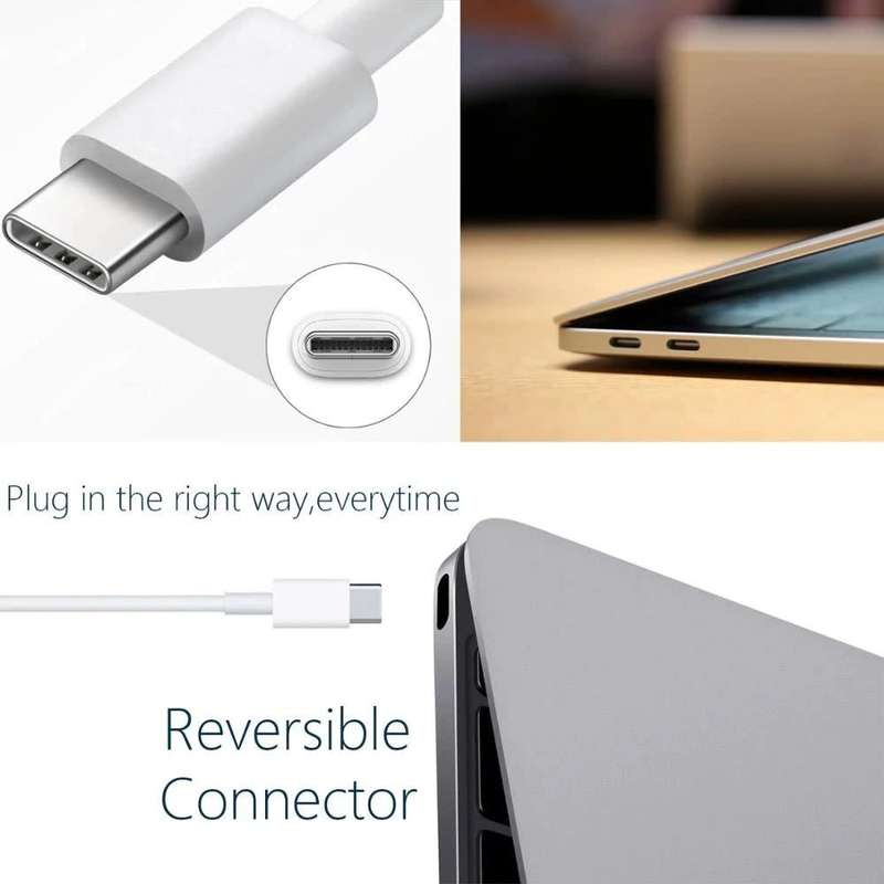 87W USB-C MacBook Power Adapter (MagSafe Compatible) - White