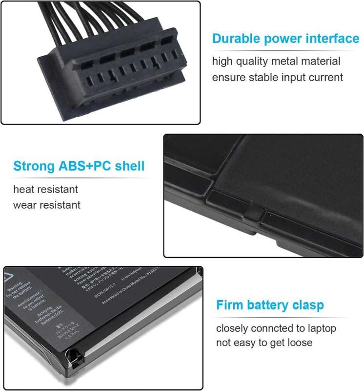 New A1322 A1278 Laptop Battery Compatible with MacBook Pro 13 inch 2009 - 2012