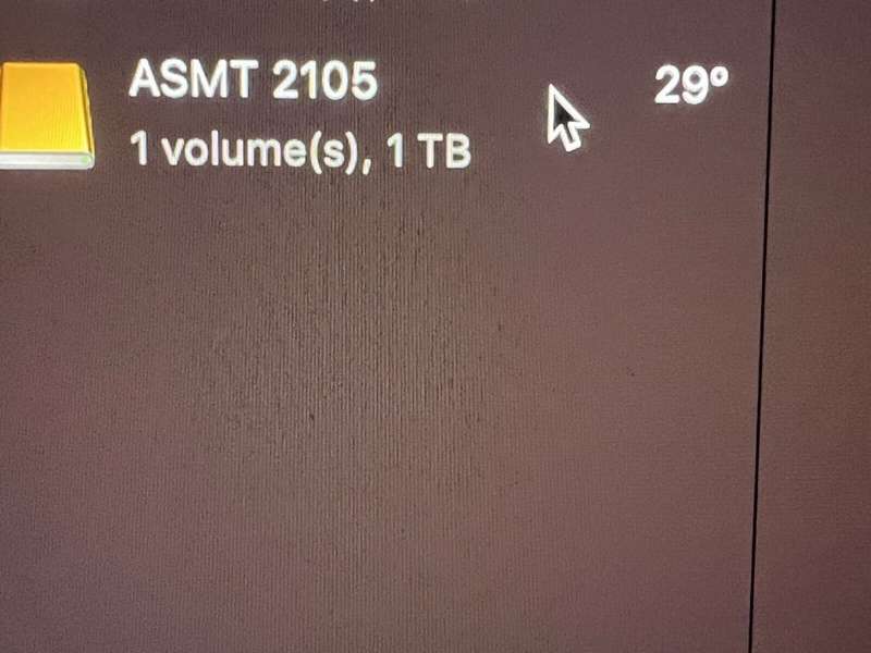 HGST 1TB 2.5` SATA MAC or PC Laptop Hard Drive 2017-2018 Model Hours Report