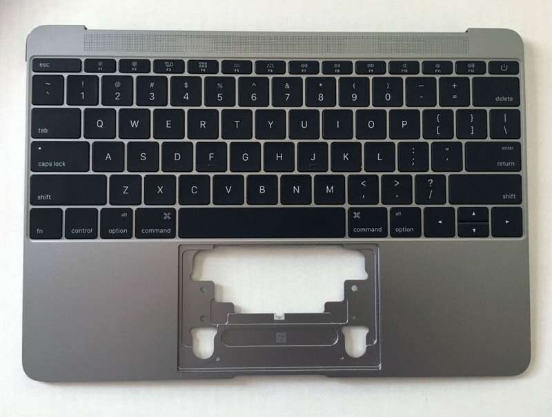 Top Case with US English Keyboard & Backlight for MacBook Retina 12" A1534 (2015-2017)