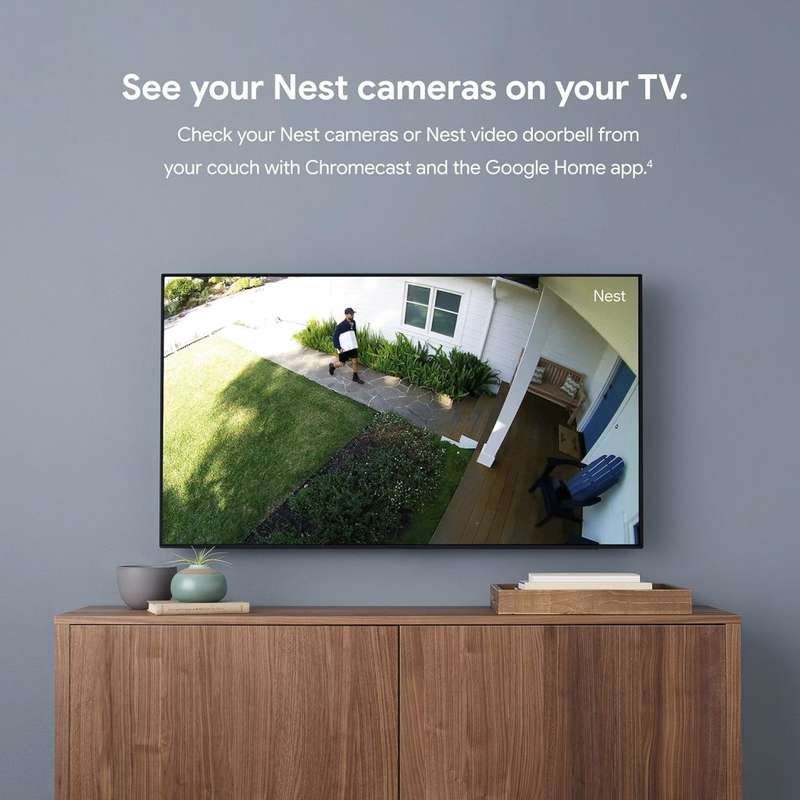 Chromecast - Streaming Device with HDMI Cable - Stream Shows, Music, Photos, and Sports from