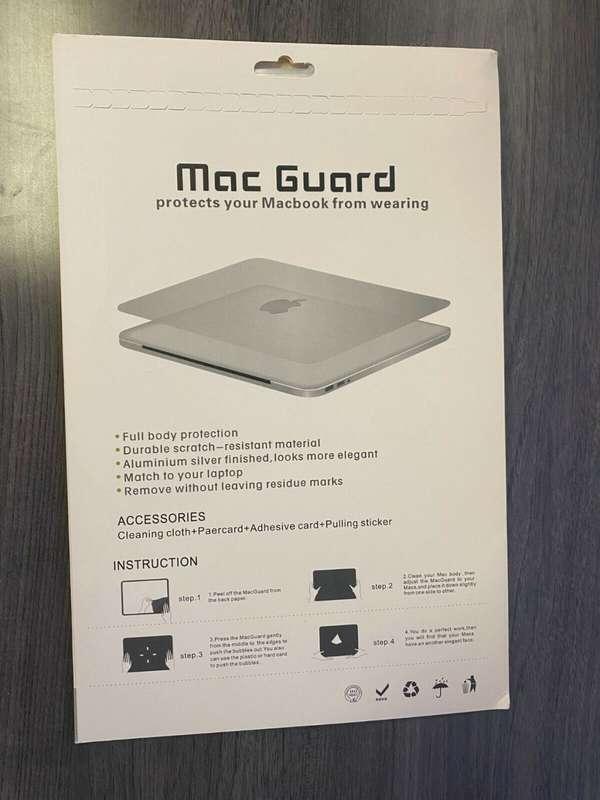 Mac Guard Full Body Protector Sticker for MacBook Pro 13-Inch (A1425/A1502)
