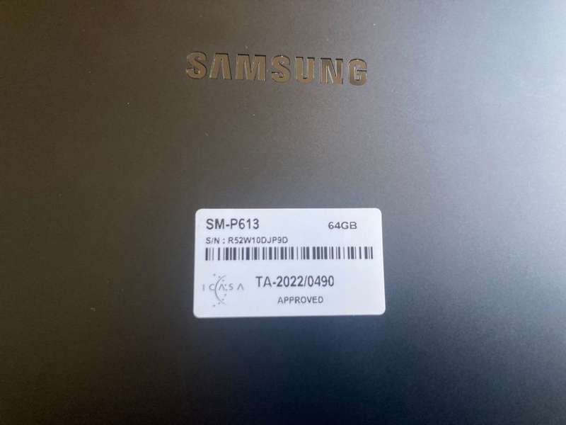 Samsung Galaxy Tab S6 Lite (2022) (Wifi) SM-P613 WIFI 64GB GREY NEW OPEN BOX WITH PEN