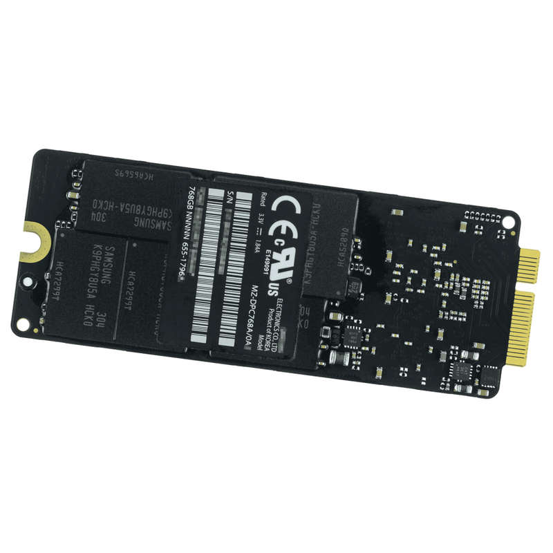 Samsung 768GB mSATA Internal SSD (MZ-DPC768A/0A2) FOR Apple Macbook