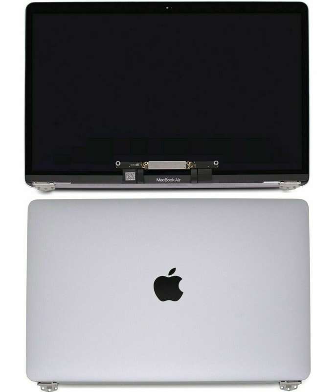 Apple MacBook Air M1 2020 A2337 EMC 3598 Retina LCD Screen Assembly Silver Grade A ALMOST NEW