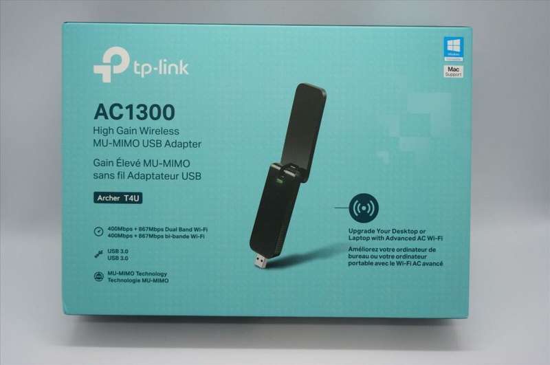 Tp-link Archer T4U AC1300 High Gain Wireless MU-MIMO USB Adapter MAC or PC