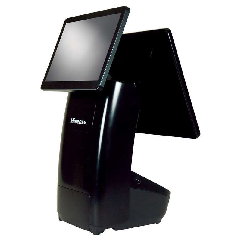 Hisense Luna POS HK718G Dual Touch screen Computer Integrated POS Terminal . LTSB - w/ 80mm Printer