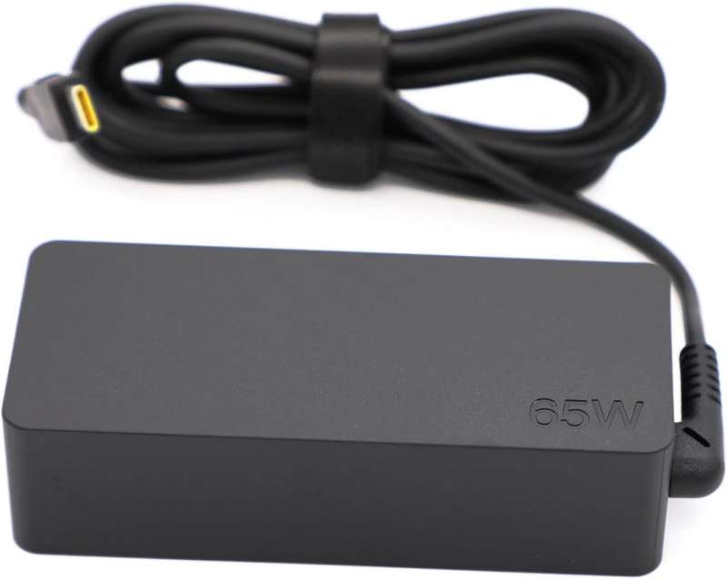 Genuine New Lenovo Laptop Charger - 65W USB Type C AC Power Adapter