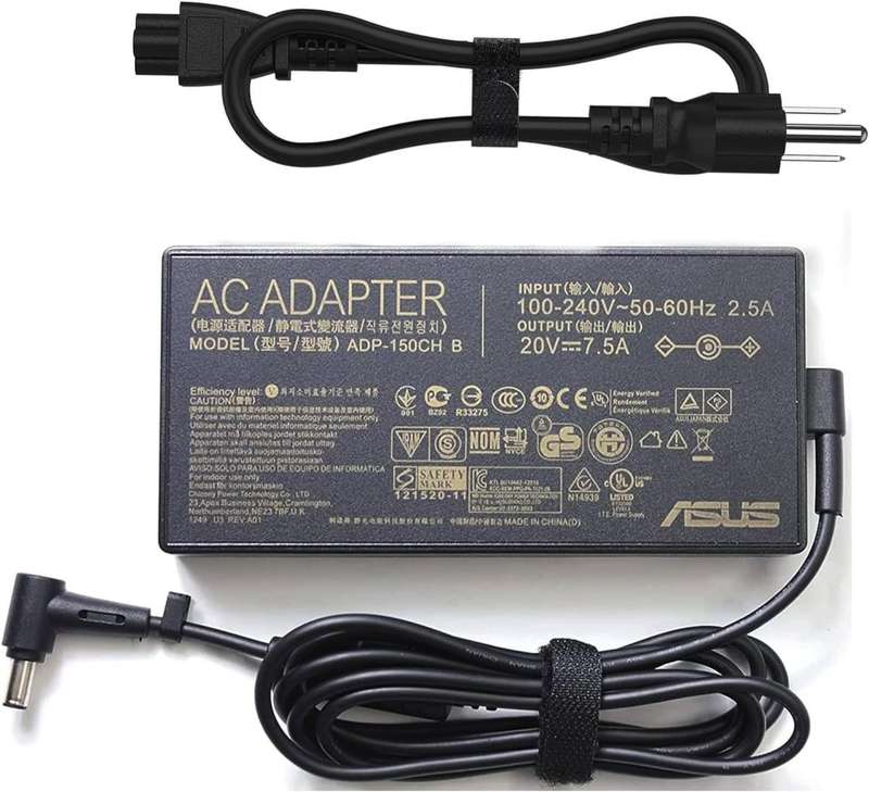Laptop Charger for Asus 150W AC Adapter ADP-150CH B A18-150P1A for ASUS Gaming Laptops