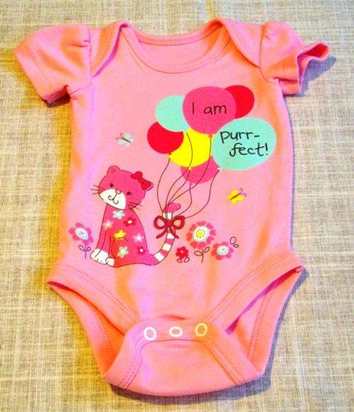Body vest-I am Purrfect  (0-3 months)