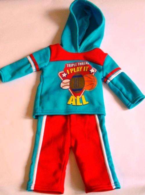 Baby Boy Track Suit Top and Pants suit 0-3 Months