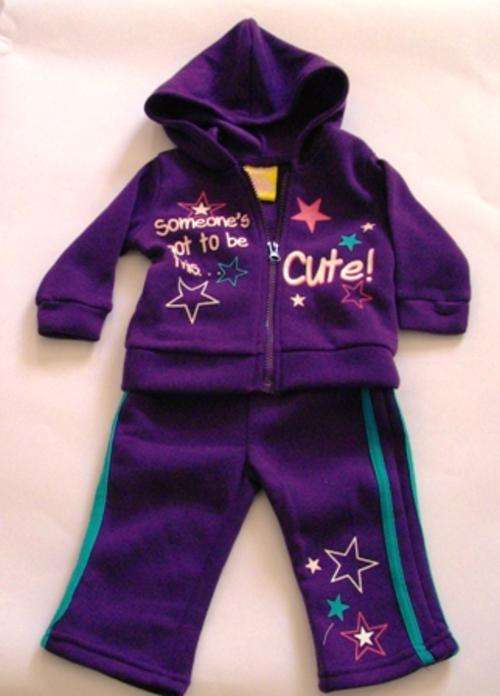 Baby Girl- Track Suit -Top and Pants - 6-12 Months-baby clothes