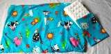 Bedding Baby - 3PC Quilt set -  Duvet + Pillow+ Case-  Tula Baby - S A Made -Baby Bedding