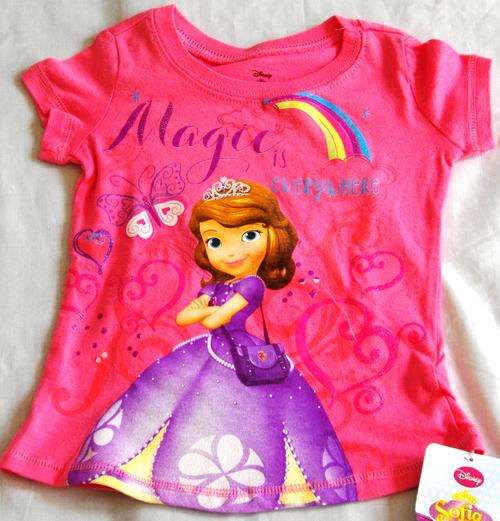 Baby Girls T Shirt- Sofia the 1st T-shirt  - 1-2years- Baby T -Shirts -Disney Clothes