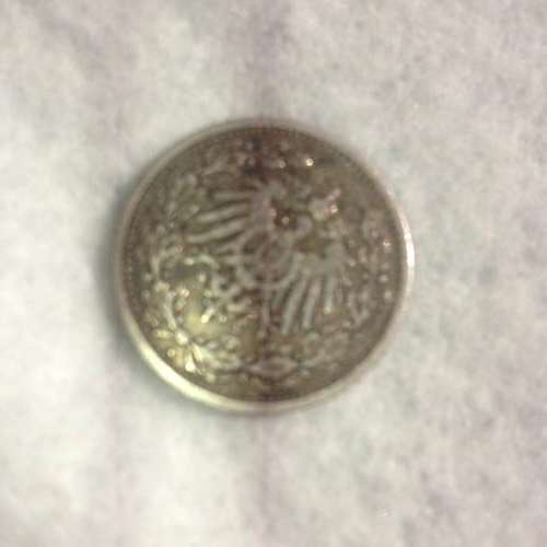 Germany 1/2 Mark 1905   .900 Silver coin