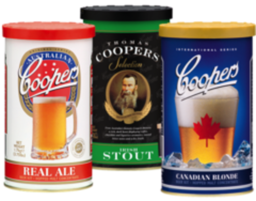 Cooper's Brew Cans