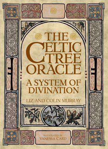 2pc Set - Celtic Tree Oracle: - Tarrot Cards / The Book of Doors Divination Deck
