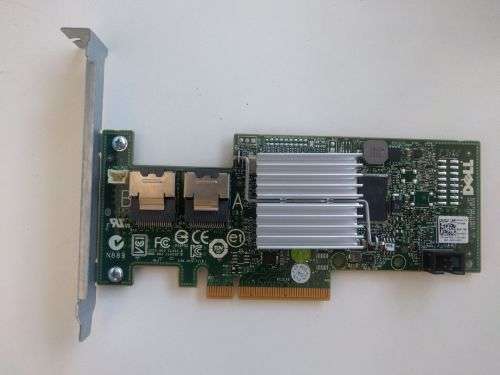 Dell PERC H200 Adapter 8Port 6Gb/s SAS SATA Controller Card Original + DATA Cable