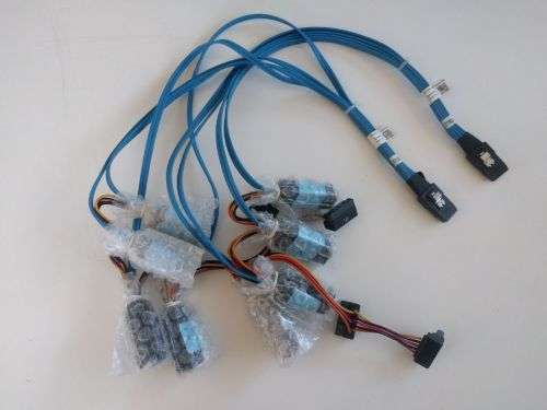 Dell PERC H200 Adapter 8Port 6Gb/s SAS SATA Controller Card Original + DATA Cable