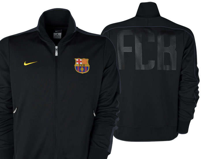 AUTHENTIC NIKE F.C BARCELONA 2011-2012 SEASON JACKET FOR MEN S-M-L-XL
