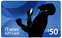 US iTunes Store Gift Voucher - $50 (iTunes Store 50 Dollar Card) INSTANT DELIVERY