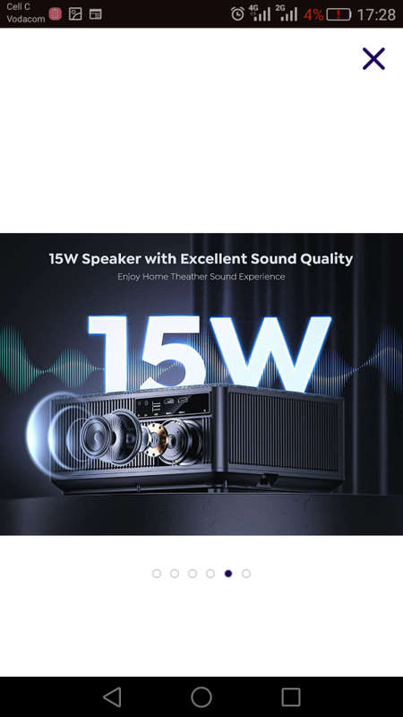 Yaber Ace k1 projector -Top end projector