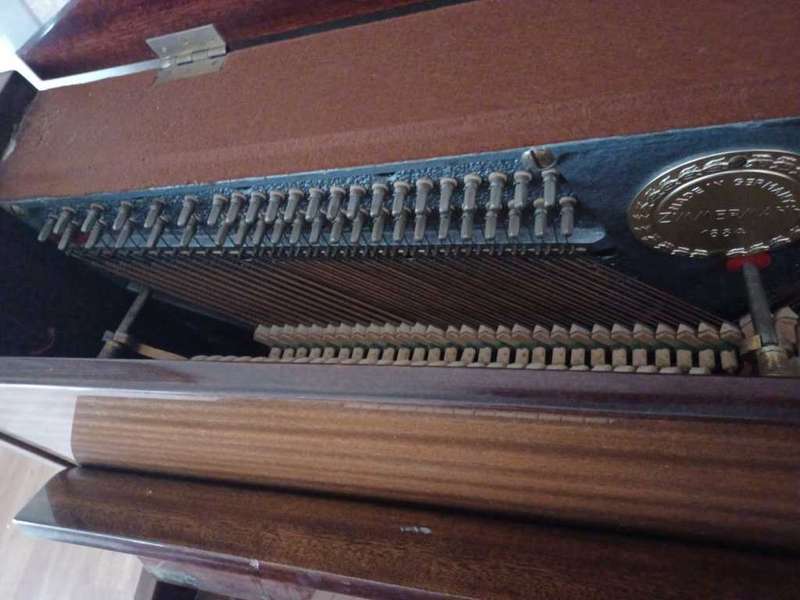 Zimmermann 1884 (Vintage) Upright Piano