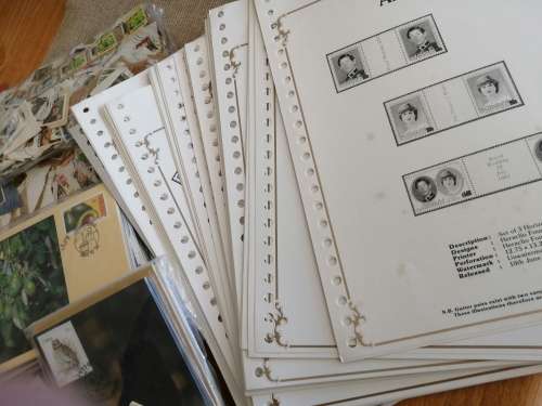 ***BUNDLE*** HRH Wedding Printed Sheets - Postcards - Setempe Mags - Stamps