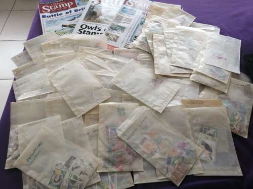 SG Magazines and World Stamps All Off Paper