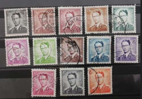 Belgium - 1958 King Baudouin - Used Selection