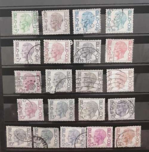 Belgium - King Baudouin - Used Selection