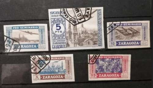 Spain - Zaragoza Pro-Seminario - Imperforate