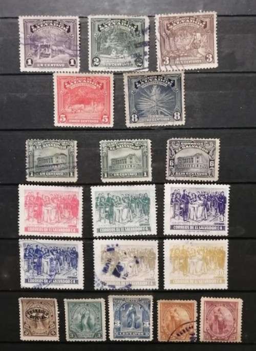 El Salvador - Unused / Used Selection