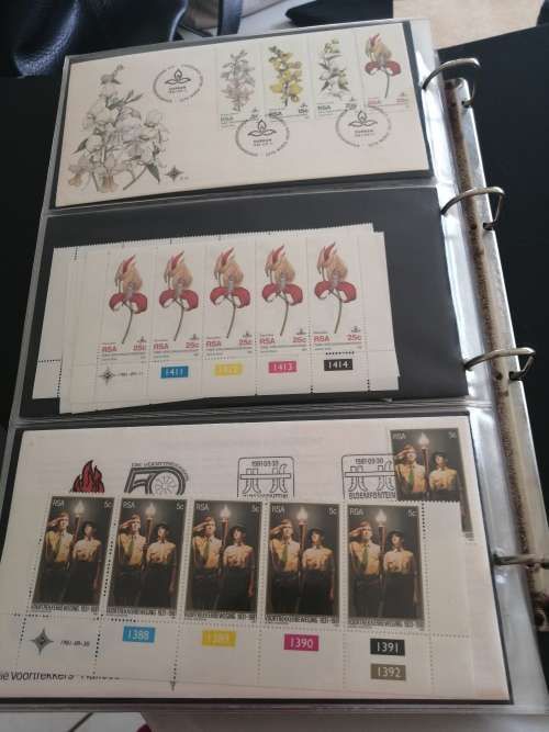 REDUCED - Album Full of FDC`s, Mint Sets, Control Strips, Plastic Sheets - Awesome - INCLUDES ALBUM