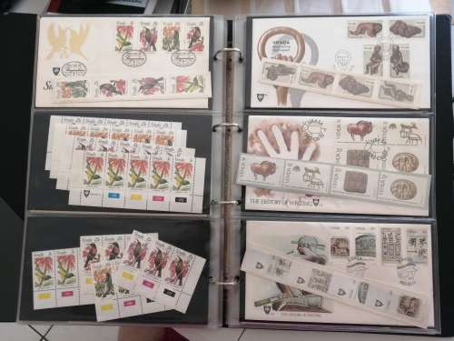 REDUCED - Album Full of FDC`s, Mint Sets, Control Strips, Plastic Sheets - Awesome - INCLUDES ALBUM